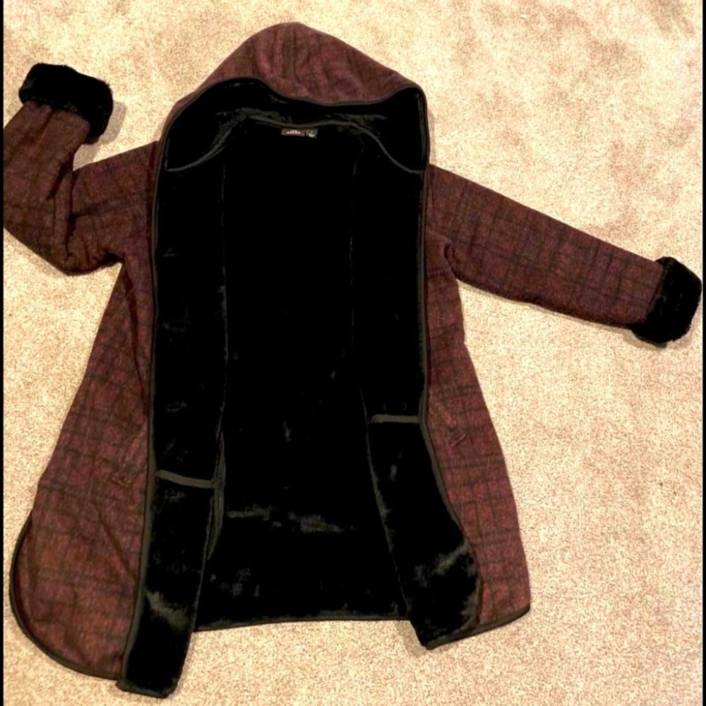 Ike Behar Long overcoat